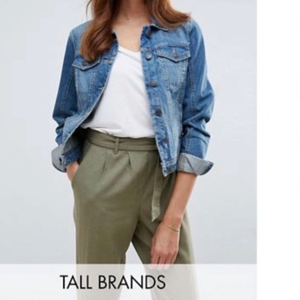 Blue TALL Denim Jacket